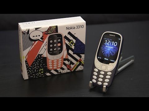 Nokia 3310 (2017) unboxing and boot up
