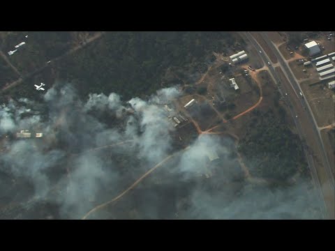 WATCH: Aerial footage of Bastrop County wildfire shows the extent of the damage