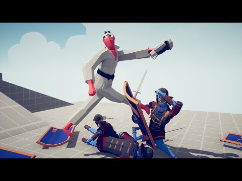 KICKBOXER vs WARRIOR - TABS - Totally Accurate Battle Simulator