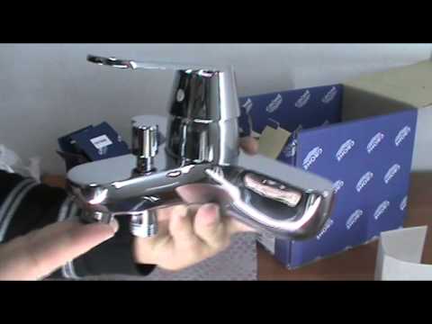 Vonios maišytuvas GROHE Eurosmart Cosmopolitan, chromas video