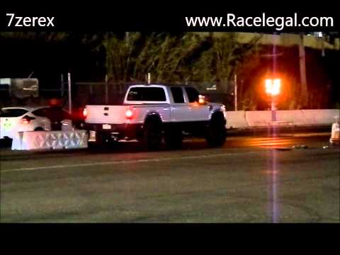 Thumbnail for 2008 Ford F250 power Stroke Diesel Drag Racing Racelegal.com 12-6-2013 by Ford LCF