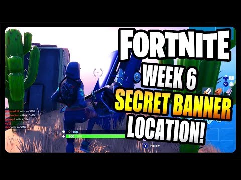 WEEK 6 SECRET BANNER LOCATION! (Fortnite Season 7)