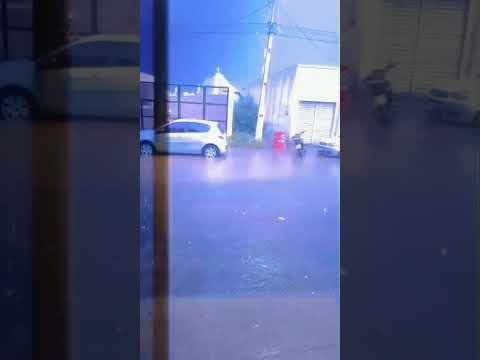 Chuva com relâmpago Parnamirim/PE