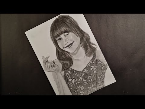 How to Draw Lisa 😍 || How to Draw Lisa Blackpink 🖤💓 Step by step Tutorial..Part -2