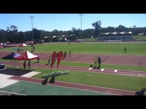 U12 60m hurdle final 2011