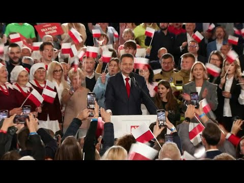Video Thumbnail: Poland/presidential election: liberal candidate slightly ahead in first round | AFP