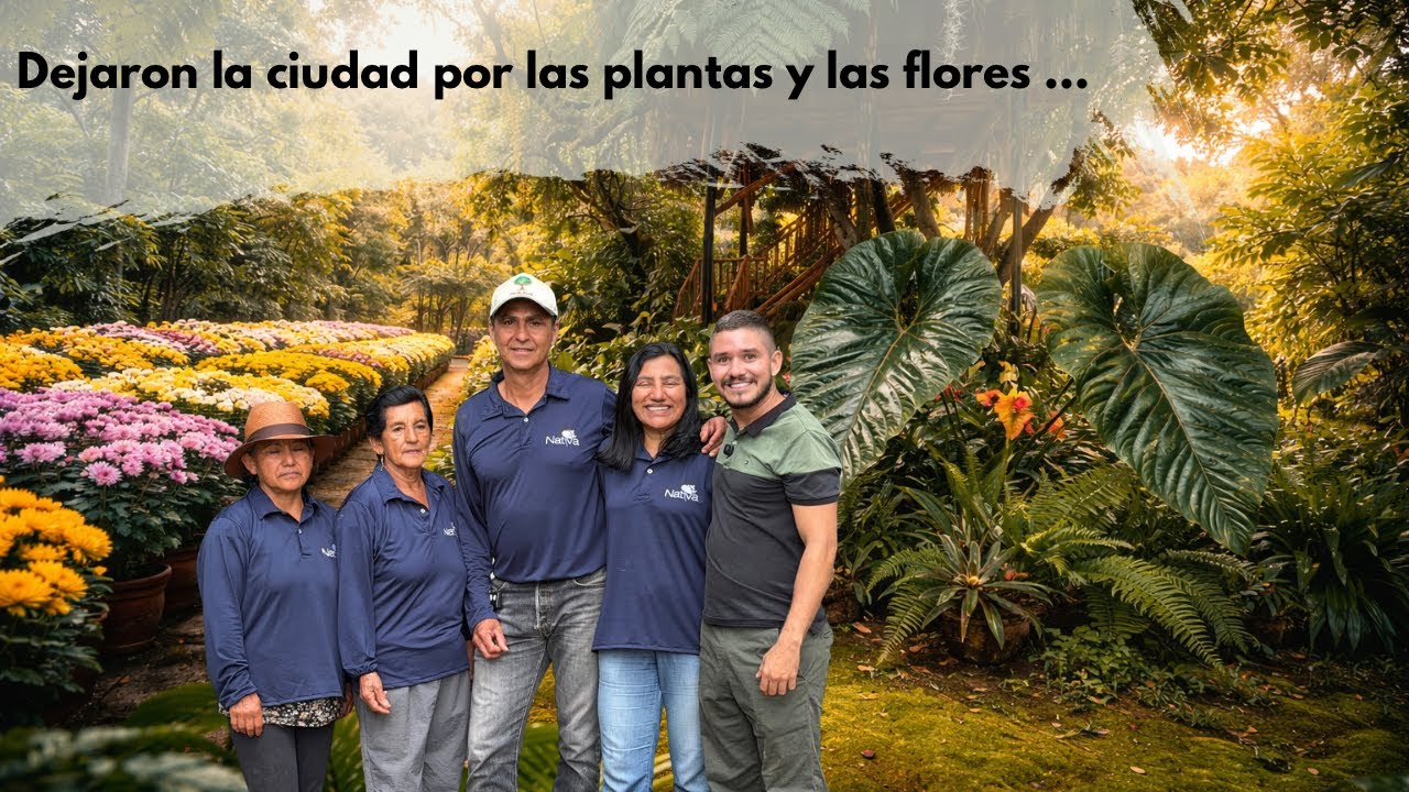 A family, a farm, a dream filled with nature, plants and many flowers | Finca Nativa