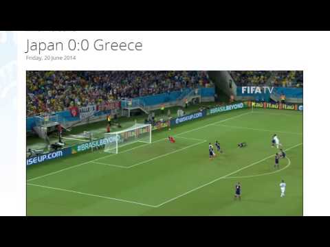 Japan 0-0 Greece All Goals & Highlights HD ( FIFA World Cup Brasil 2014)