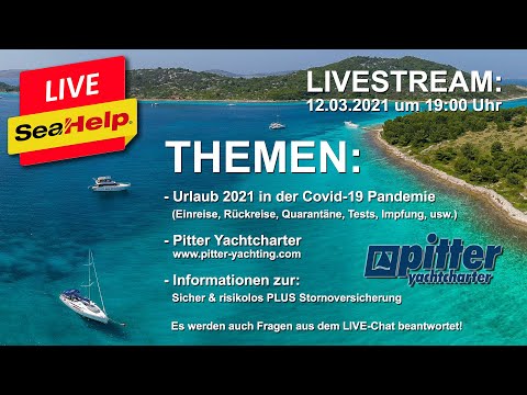 Livestream zum Thema: Urlaub Kroatien 2021: Was ist zu beachten? | #FragSeaHelp