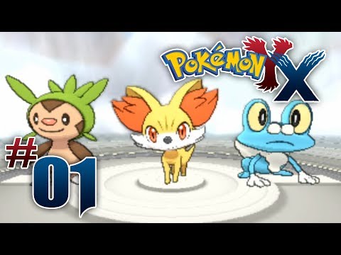 Let's Play Pokemon: X - Part 1 - A new horizon!!