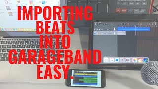 How to easily import beats into Garage Band for iPad iPhone & MacBook | Step by Step | Tutorial