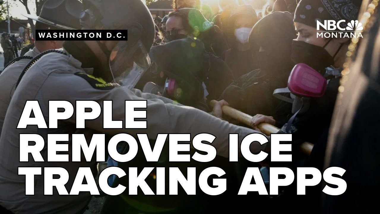 Apple removes ICE tracking apps amid safety concerns