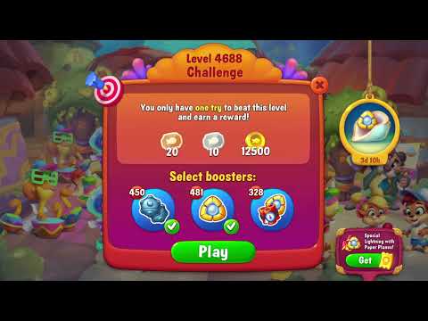 🎯 Fishdom 4688 Challenge Level