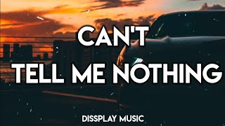 Kanye West - Can&#39;t Tell Me Nothing with Lyrics