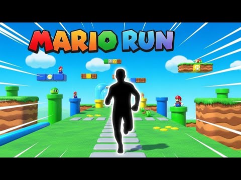 SUPER MARIO RUN 🍄  Immersive Interactive Warm-Up Game  Level Up Parkour