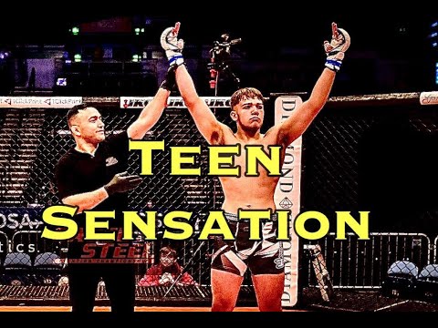 UNDEFEATED TEEN FIGHTER.  SHAY INGRIM  V  DAN FOSTER.  CAGED STEEL