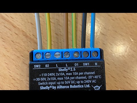 Shelly 2.5: Perfect roller shutter control in your smart home. Instructions for beginners.