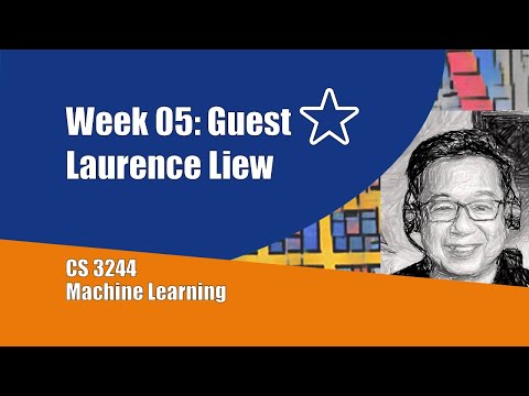 05.pre.01 « Guest Star: Laurence Liew « Machine Learning « NUS School of Computing