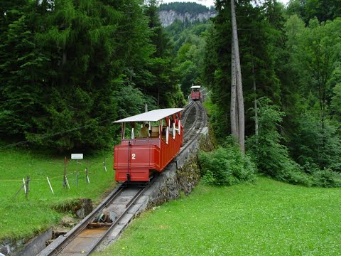 24-SSB Standseilbahn Meiringen - Reichenbachfall (CH)