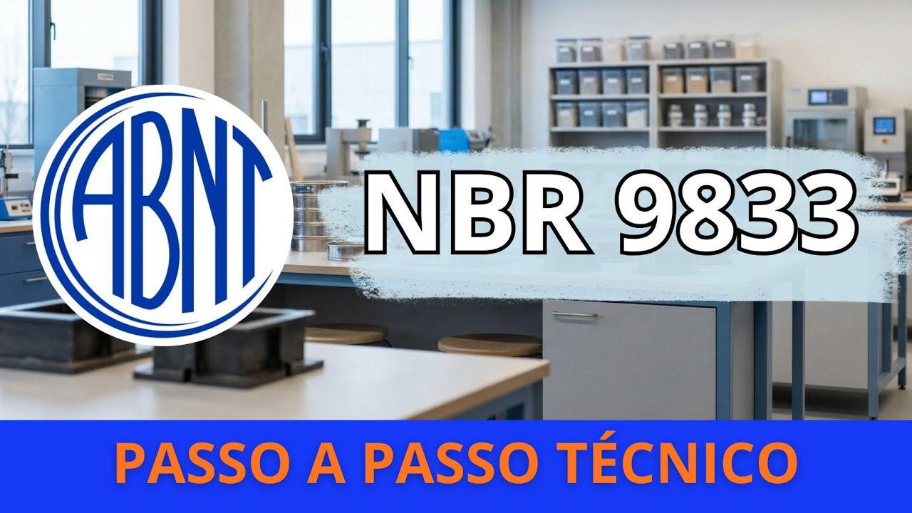 NBR 9833 - Concreto fresco - Determinação da massa específica