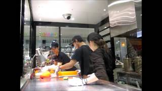 2015-04-10 Making sweets, Tokyo