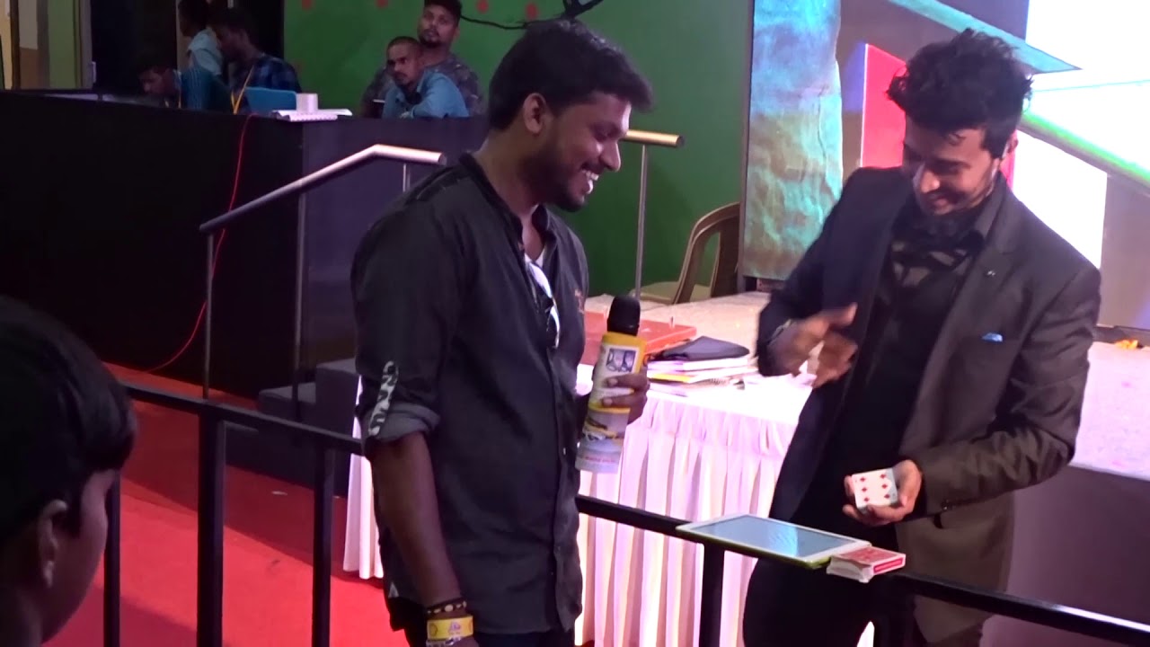 Rajesh kumar for Shell live in chennai | Ipad magic | techno magician