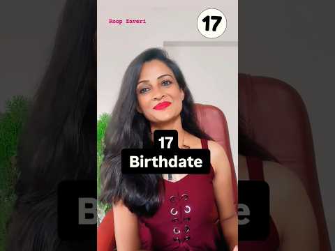 17 Birthdate #numerology #numbers #occult