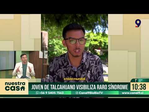 Joven de Talcahuano visibiliza raro síndrome que le impide sonreír