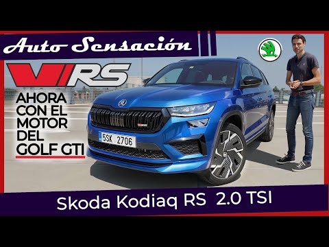 Prueba nuevo Skoda Kodiaq 2022 RS 2.0 TSI . Ahora con el motor del Golf GTI.
