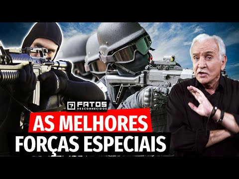 As 5 Forças Especiais BRASILEIRAS mais LETAIS