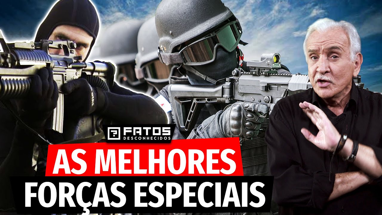 As 5 Forças Especiais BRASILEIRAS mais LETAIS