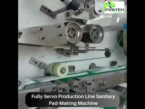 Fully Servo Production Line Sanitary Napkin Making Machine, 250 kw, Machine Capacity: 150000 Per Day