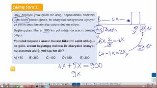 Eğitim Vadisi TYT Matematik 22.Föy ve 23.Föy Hız Problemleri Konu Anlatım Videoları