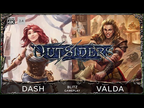 Twist of Fate. Dash vs Valda Brightaxe. Blitz Gameplay - Flesh and Blood TCG