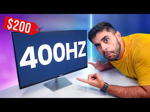 Reletech 24.5 Inch 400Hz Gaming Monitor, FHD 1080P Computer Monitor,1MS, Fast IPS,FreeSync Compatible, HDR Supports 100% sRGB 2*DisplayPort & 2*HDMI, VESA75*75mm (GT25 Sniper) video review thumbnail