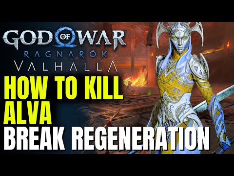 HOW TO DEFEAT ALVA - God Of War Ragnarok Valhalla DLC