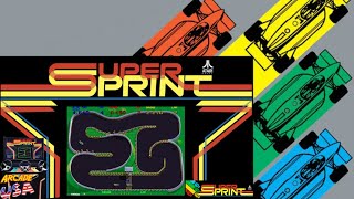 Super Sprint! (Atari - Arcade)