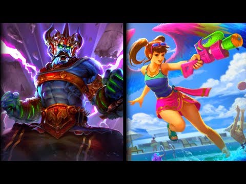 SMITE Ravana DUEL GAMEPLAY 2019 - 1v1 ravana build on joust season 6, Ravana vs Jing Wei