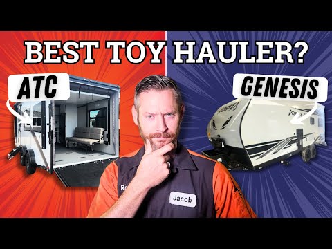 Undercover RV Tech reviews ATC & Genesis toy hauler travel trailer RVs