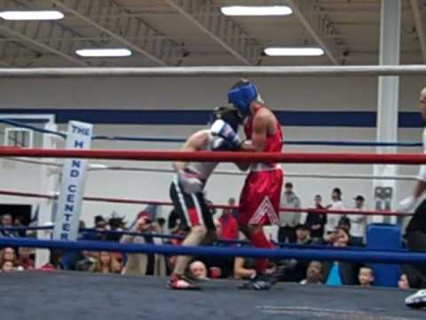 Tommy Trotta vs Luis Sanchez 152lbs.(Round 3) - Western New England Golden Gloves (1-23-10)