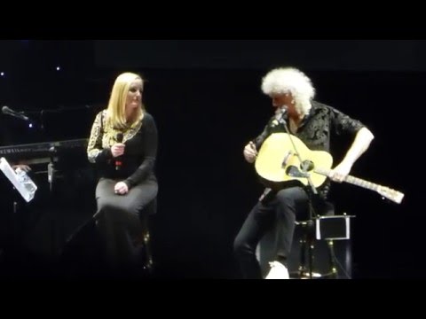 Who Wants To Live Forever - Brian May & Kerry Ellis, Prague 8.3.2016