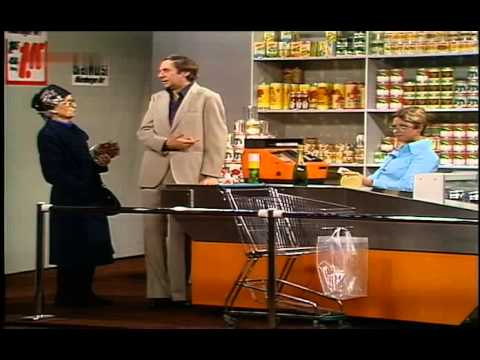 Grit Böttcher & Harald Juhnke - An der Supermarktkasse 1977