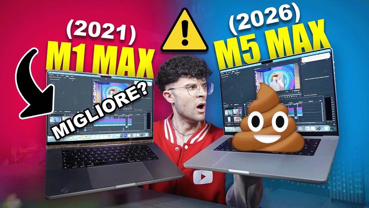 IL MIO NUOVO MACBOOK PRO DA 5000€ GIRA PEGGIO DI QUELLO VECCHIO DI 5 ANNI FA?! 🤬 *SCLERO*
