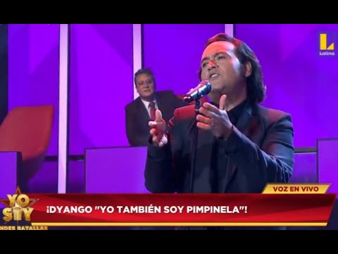 ! SORPRENDENTE! DYANGO imita a PIMPINELA - Yo Soy Grandes Batallas 🔴 TV Latina EN VIVO