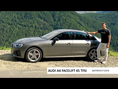 Audi A4 45 TFSI Facelift 2019 Review, Test, Fahrbericht