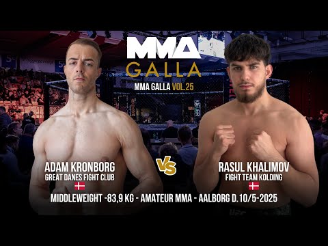 Adam Kronborg - Great Danes Fight Club (DK) Vs. Rasul Khalimov - Fight Team Kolding (DK)