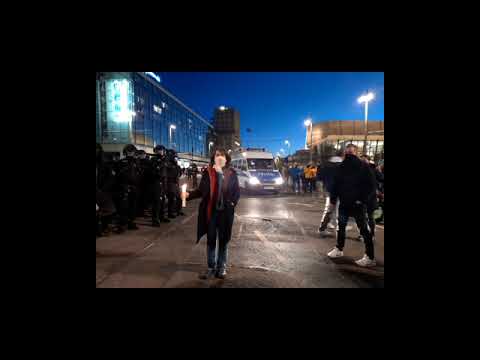 Leipzig 07.11.2020  Querdenken Demo