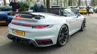 BRABUS 820 Porsche 992 Turbo S Cabriolet - Accelerating SOUNDS!