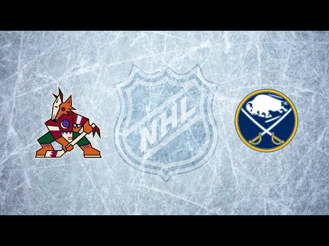 NHL Arizona Coyotes vs Buffalo Sabres / Oct.16, 2021/Goals only