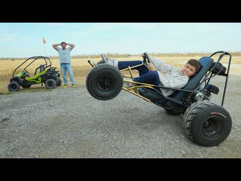 Abandoned Go Kart VS New Go Kart